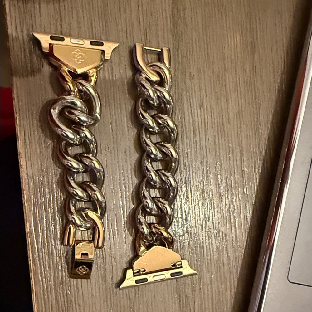 Kendra Scott Gold and Silver Chain Watch Band